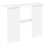 Console Table White 100 x 30 x 75 cm Engineered Wood 8001175