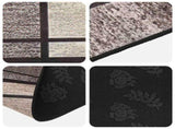 Rug Runner LESAKA Brown 100 x 400 cm Diamond Velvet 42045285