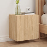 TV Wall Cabinets 2 pcs Sonoma Oak 40.5x30x40 cm Engineered Wood 836901