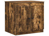 Bathroom Cabinet Smoked Oak 54 x 41 x 70 cm Engineered Wood 890126