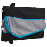 Bike Trailer Black and Blue 45 kg Iron 94135