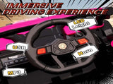 12V Kids Ride On Car with Remote Control, Kids Electric Car with Suspension System, Music, for Kids T3398P422434