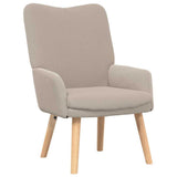 Armchair Light Grey 63 x 67 x 94 cm Fabric 42001789