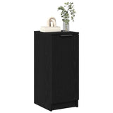 Shoe Cabinet Black Oak 29.5 x 35 x 70 cm Engineered Wood 862778