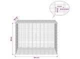 Gabion with 3.5 mm Wire and 5x2.5 cm Mesh 50x50x50 cm 3461827