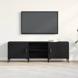TV Cabinet Set Black Oak 150 x 30 x 50 cm Engineered Wood 862962