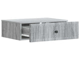 Bedside Cabinet Grey Sonoma 49 x 34.5 x 20 cm Engineered Wood 897947