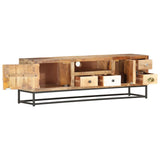 TV Cabinet 120x30x40 cm Solid Reclaimed Wood 286506
