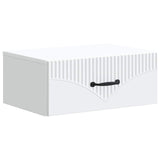 Wall-Mounted Bedside Cabinet 2 pcs White 49 x 34.5 x 20 cm 898956