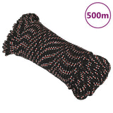 Boat Rope Black 4 mm 500 m Polypropylene 152331