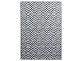 Outdoor Carpet ARAKIL White and Black 160x230 cm PP 310430