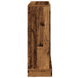 Fireplace Surround Old Wood 100x30x87.5 cm Engineered Wood 854569