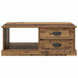 Coffee Table Old Wood 90 x 50 x 35 cm Engineered Wood 881361