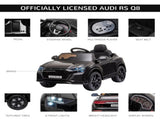 Licensed Audi RS Q8 Electric Ride On Car, with Remote Control, Black T3398P348289