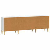 TV Cabinet White 150 x 31 x 50 cm Engineered Wood 894685