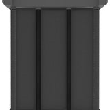 9-Cube Display Shelf with Boxes Grey 103x30x107.5 cm Fabric 322613