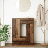 Sideboard with Drawers and Doors Old Wood 73x31x90 cm 861857