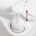 Integrated Camping Toilet White 2417 L HDPE&Steel 154409