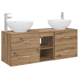 Bathroom Furniture Set 3 pcs Artisan Oak 49.5 x 44.5 x 65 cm 3405906
