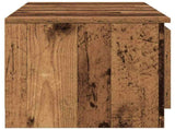 TV Cabinet Old Wood 140x40x36 cm Engineered Wood 861138