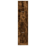 Apothecary Cabinet Smoked Oak 40x41x174,5 cm Engineered Wood 3309649