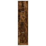 Apothecary Cabinet Smoked Oak 40x41x174.5 cm Engineered Wood 3309649