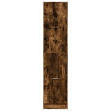Apothecary Cabinet Smoked Oak 40x41x174.5 cm Engineered Wood 3309649