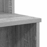 Desk Grey Sonoma 120.5 x 44 x 88.5 cm Engineered Wood 869479