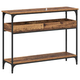 Console Table Old wood 100 x 29 x 75 cm Engineered wood 883522