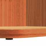 Coffee Table Wax Brown 80 x 39.5 x 33.5 cm Solid pine wood 873522