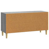 TV Cabinet 99 x 34.5 x 50 cm Grey Sonoma Engineered Wood 895181