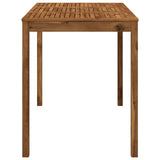Garden Bar Table Natural 147 x 88.5 x 105 cm Solid Acacia Wood 901261