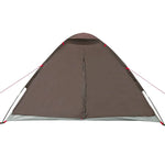 Camping Tent Dome 4-Person Brown Waterproof 4009637
