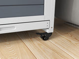 Double Deckers Guinea Pig Cage, Indoor Rabbit Hutch with Feeding Trough, Trays, Ramps, Openable Top T3398P350093