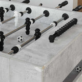 Foosball Table Concrete Grey 146.5 x 74 x 85 cm Engineered Wood 3378202
