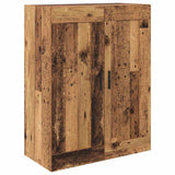 Highboard with Drawer 2 pcs Old Wood Engineered Wood 3415793