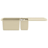 Granite Kitchen Sink Double Basins Beige 144854