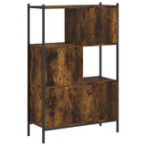 Bookcase Smoked Oak 72x28x109 cm Engineered Wood 838885