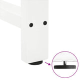 Bar Table Legs White 2 pcs 60x cm Steel 4013333