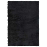 Shaggy Rug High Pile NAVARRA Black 160x230 cm Polyester 4102838