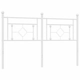 Metal Replace Headboard White 160 cm 374423