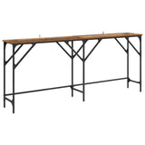 Console Table Old Wood 180 x 30 x 75 cm Engineered Wood 882878
