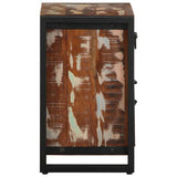 Bedside Cabinets 2 pcs Multicolour Solid Rough Wood Mango 4013562