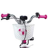 Kids Bike 18 Inches for 5-7 Years Old Pink 42009535