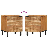 Bedside Cabinet 40x33x46 cm Solid Wood Acacia 4017752