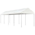 Gazebo with Roof White 8.92x2.28x2.69 m Polyethylene 3155504