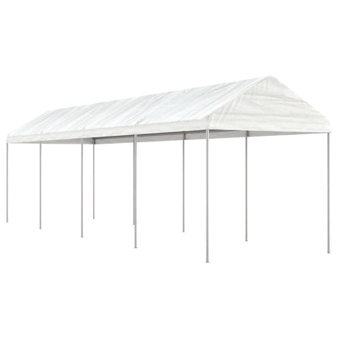 Gazebo with Roof White 8.92x2.28x2.69 m Polyethylene 3155504