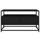 TV Cabinet Black 80x35x45 cm Engineered Wood 826310
