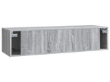 Wall-Mounted TV Cabinet Grey Sonoma 98 x 31 x 30 cm 898731