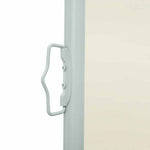 Patio Retractable Side Awning 120x500 cm Cream 48389